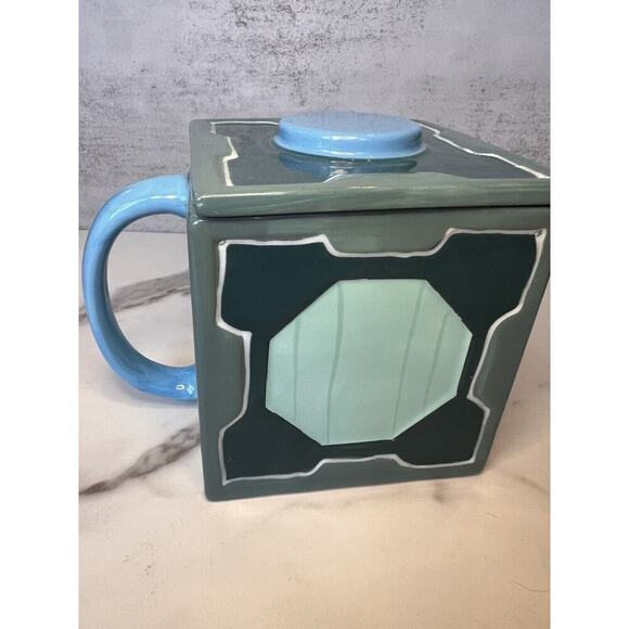 '17 Rick & Morty MR MEESEEKS Coffee SQUARE 3D MUG Adult Swim Cartoon Collectible - Picture 14 of 16